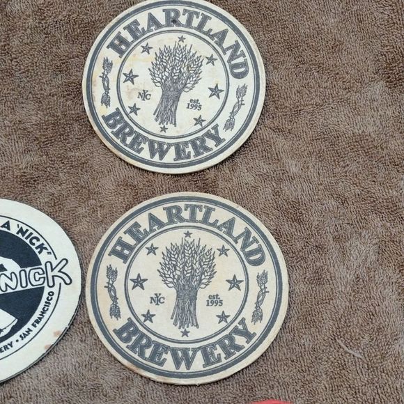 Samuel Adams Red Nectar Tour de Fat Heartland kinnikinick Pat o bundle coasters - Picture 6 of 10